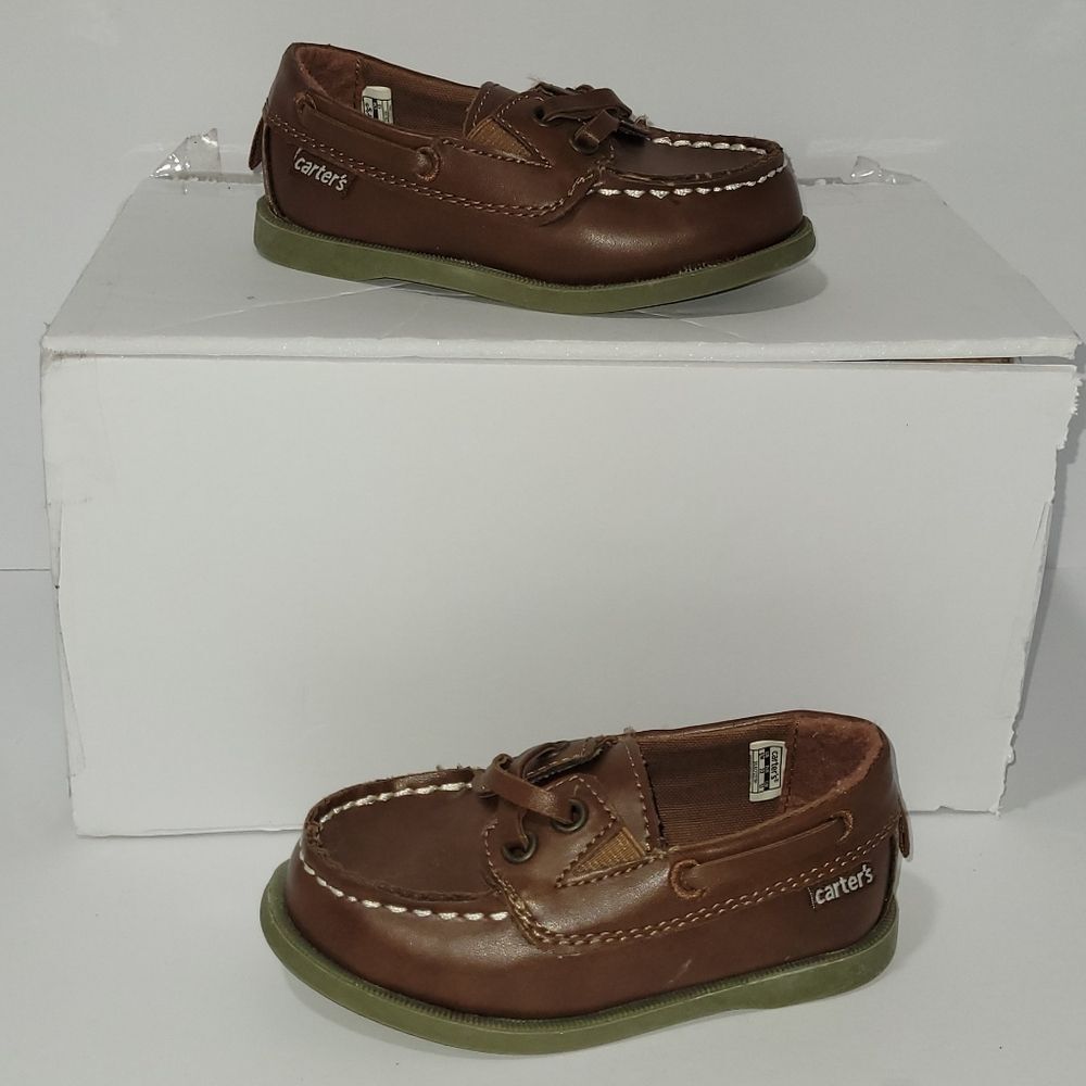 Carter's Size 6m Brown Moccasins